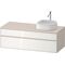 Duravit Waschtischunterbau Zencha 1300x442x550mm we / ta s-matt o ES