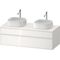Duravit Waschtischunterbau Zencha 1300x442x550mm we / we s-matt o ES