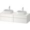 Duravit Waschtischunterbau Zencha 1600x442x550mm we / we s-matt o ES