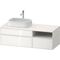 Duravit Waschtischunterbau Zencha 1300x442x550mm we / we s-matt o ES