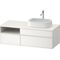 Duravit Waschtischunterbau Zencha 1300x442x550mm we / we s-matt o ES