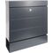 Briefkastenset NewYork 850 ANT H.405mm B.364mm T.110mm anth.verzinkter STA