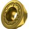 Fräswendeschneidplatte ISO RCMT 1606MOSN-R:M8330 D.5,5mm PVD beschichtet Gold - VPE: 10