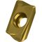 Fräswendeschneidplatte ISO ADMX 070208SR-F:M8340 D.2,2mm PVD beschichtet Gold - VPE: 10