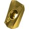 Fräswendeschneidplatte ISO ADMX 160608SR-F:M8330 D.4,5mm PVD beschichtet Gold - VPE: 10