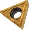 Drehwendeschneidplatte ISO TCMT 16T304E-UR:TT310 D.4,4mm PVD beschichtet Gold - VPE: 10