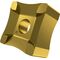 Scarfing-Schneideinsatz ISO SNMX 15-R27:6640 Radius 27mm MT-CVD beschicht. Gold - VPE: 10
