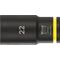 Steckschlüsseleinsatz 8790 B Impaktor Deep 3/8 Zoll 22mm L.63mm WERA