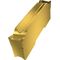 Wendeschneidplatte ISO GL4-D400G02L12-PR:G8330 Breite 4mm PVD beschichtet Gold - VPE: 10