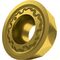 Fräswendeschneidplatte ISO RCMT 1204MOEN-R:M8330 D.4,4mm PVD beschichtet Gold - VPE: 10