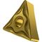 Drehwendeschneidplatte ISO TNMG 160408E-NF:T8315 D.3,81mm PVD beschichtet Gold - VPE: 10
