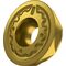Fräswendeschneidplatte ISO RCMT 2006MOSN-R:M8330 D.6,5mm PVD beschichtet Gold - VPE: 10