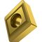 Wendeschneidplatte ISO CCMX 09T308S-TS1:M8330 D.3,5mm PVD beschichtet Farbe Gold - VPE: 10