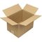 Faltkarton 1-wellig Höhenrillung Maße 300x300x300 mm Qualität 1.20 B braun - VPE: 25
