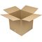 Faltkarton 1-wellig Maße 400x400x400 mm Qualität 1.30 C braun TRANSPAK - VPE: 25