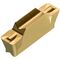 Drehwendeschneidplatte ISO LCMF 041604-M:T8330 Tiefe 3mm PVD beschichtet Gold - VPE: 10