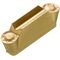 Drehwendeschneidplatte ISO LCMF 0416MO-MP:T8330 Tiefe 2mm PVD beschichtet Gold - VPE: 10