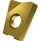 Fräswendeschneidplatte ISO LC 1210-KPF:M8330 D.5mm PVD beschichtet Farbe Gold - VPE: 10