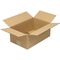 Faltkarton 1-wellig Höhenrillung Maße 350x230x140mm C4 Qualität 1.20 C braun - VPE: 50