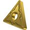 Drehwendeschneidplatte ISO TNMG 160404E-FM:TT310 D.3,81mm PVD beschichtet Gold - VPE: 10