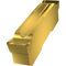 Wendeschneidplatte ISO GL5-D500M04-PR:G8330 Breite 5mm PVD beschichtet Gold - VPE: 10