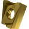 Fräswendeschneidplatte ISO LNGX 120508ER-MF:M8340 D.4,5mm PVD beschichtet Gold - VPE: 10