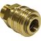 Schnellver.Kup m.AG MessingNBR Gew.1/2 Zoll Durchfluss(Luft) 775