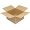 Faltkarton 1-wellig Maße 400x400x240mm Qualität 1.20 B braun TRANSPAK - VPE: 25