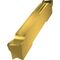 Wendeschneidplatte ISO GL3-D300G02R12-PR:G8330 Breite 3mm PVD beschichtet Gold - VPE: 10