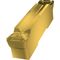 Wendeschneidplatte ISO GL5-D500M08-GM:G8330 Breite 5mm PVD beschichtet Gold - VPE: 10
