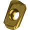 Fräswendeschneidplatte ISO ADEX 070206SR-HF:M8340 D.2,2mm PVD beschichtet Gold - VPE: 10