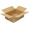 Faltkarton 1-wellig Höhenrillung Maße 350x250x120mm C4 Qualität 1.20 C braun - VPE: 25