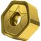 Fräswendeschneidplatte ISO HNGX 0906ANSN-R:M8340 D.4,9mm PVD beschichtet Gold - VPE: 10