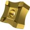 Scarfing-Schneideinsatz ISO SNMX 15-R18:6640 Radius 18mm MT-CVD beschicht. Gold - VPE: 10
