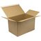 Automatikkarton 1-wellig Automatikboden Maße 400x260x250mm SK B4 Q.1.3B braun - VPE: 20