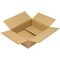 Faltkarton 2-wellig Maße 400x300x100mm Qualität 2.30BC braun TRANSPAK - VPE: 10
