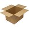 Faltkarton 2-wellig Maße 600x450x400mm A2 Qualität 2.30BC braun TRANSPAK - VPE: 10