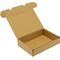 Klappschachtel 1-wellig Maße 235x175x55mm C5 Qualität 1.4B braun TRANSPAK - VPE: 50