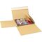 Buchverpackung Drehfix SK-Verschluss Maße 315x230x10-100mm Q.1.20 B A4 braun - VPE: 50