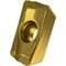 Fräswendeschneidplatte ISO APKT 1604PDR-GM:M8330 D.4,6mm PVD beschichtet Gold - VPE: 10