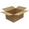 Faltkarton 2-wellig Maße 800x600x400mm Qualität 2.5BC braun TRANSPAK - VPE: 10
