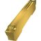 Wendeschneidplatte ISO GL3-D300M02-PM:G8330 Breite 3mm PVD beschichtet Gold - VPE: 10