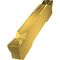 Wendeschneidplatte ISO GL3-D300M04-GM:G8330 Breite 3mm PVD beschichtet Gold - VPE: 10