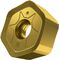 Fräswendeschneidplatte ISO HNGX 0906ANSN-M:M6330 D.4,9mm PVD beschichtet Gold - VPE: 10