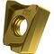 Fräswendeschneidplatte ISO LNGX 120508SR-MM:M6330 D.4,5mm PVD beschichtet Gold - VPE: 10