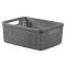 CURVER Aufbew.-Box S 5l Jute Rec.anth - VPE: 6