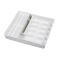KEEEPER Besteckkasten mit Einsatz 38x42,5x7,5cm weiß