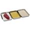 CHG Panier-Set Edelstahl 23x15x3cm 3teilig