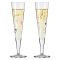 RC RITZENHOFF CRISTAL Goldnacht Champus Duett 2er