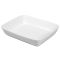 VISTA ALEGRE Auflaufform rechteckig Steingut 31x24,5x6,5cm weiß - VPE: 4